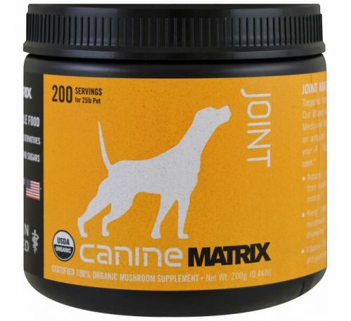 Canine Matrix, Связки, грибной порошок, 0.44 фунта (200 г)