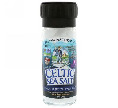 Celtic Sea Salt, Makai Pure Deep Sea Salt, Pure Vital Minerals, 3 oz (85 g)