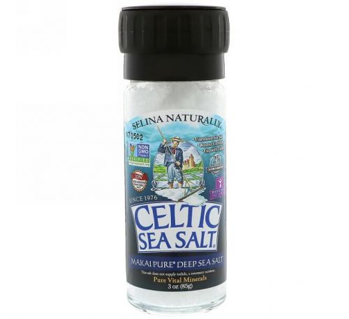 Celtic Sea Salt, Makai Pure Deep Sea Salt, Pure Vital Minerals, 3 oz (85 g)