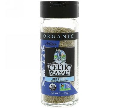 Celtic Sea Salt, Organic, Artisan, Bouquet Herbes De Provence, 2 oz (57 g)