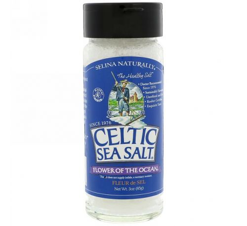 Celtic Sea Salt, Sea Salt, Flower  of the Ocean, 3 oz (85 g)