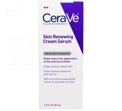 CeraVe, Регенерирующий Кожу Крем - Серум, 1 жидкая унция (30 мг)