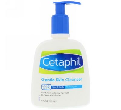 Cetaphil, Нежное средство для очищения кожи, 8 жид.унций (237 мл)