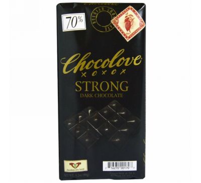 Chocolove, Черный шоколад, 3,2 унции (90 г)