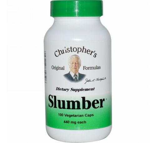 Christopher's Original Formulas, Легкий сон, 440 мг, 100 растительных капсул