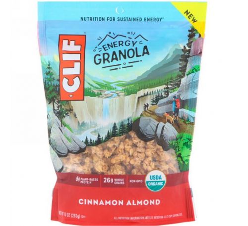 Clif Bar, Clif Energy Granola, Cinnamon Almond, 10 oz (283 g)