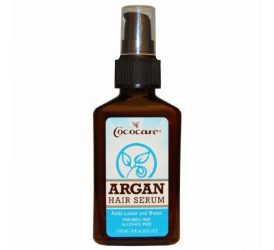 Cococare, Argan Hair Serum , 4 fl oz (118 ml)