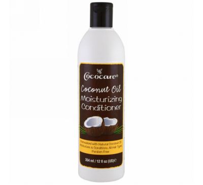 Cococare, Coconut Oil Moisturizing Conditioner, 12 fl oz (354 ml)