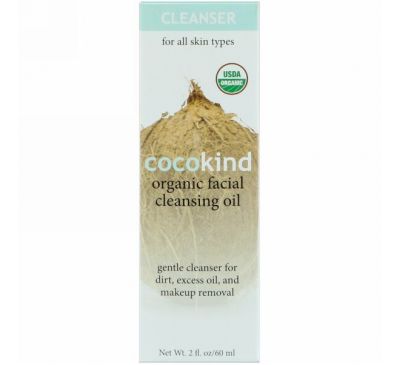 Cocokind, Органическое масло кокоса &  жожоба, 4 унции (118 мл)
