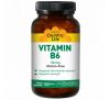 Country Life, Витамин B6, 50 мг, 100 таблеток