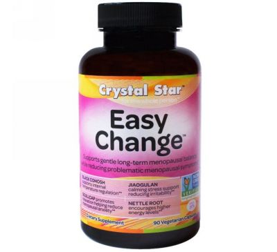 Crystal Star, Easy Change, 90 вегетарианских капсул