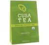 Cusa Tea, Органический продукт, Зеленый чай, 10 отдельных порций, 0,04 унц. (1,2 г) в каждом