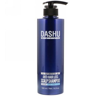 Dashu, Шампунь для кожи головы против выпадения волос, 16,9 унций (500 мл)