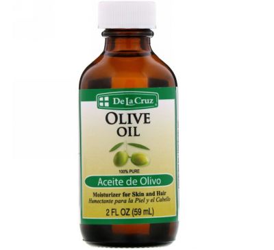 De La Cruz, Olive Oil, 100% Pure , 2 fl oz (59 ml)