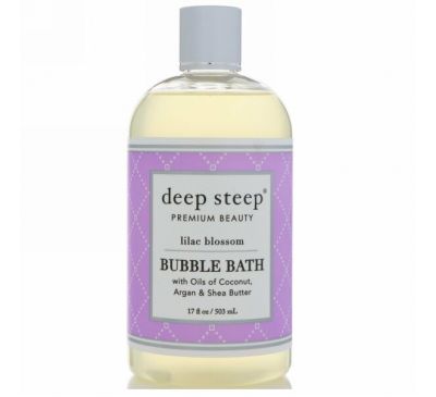 Deep Steep, Bubble Bath, Lilac Blossom, 17 fl oz (503 ml)