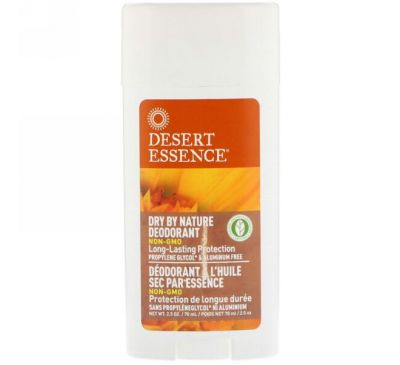 Desert Essence, Дезодорант, Dry By Nature, 2,5 унц. (70 мл)
