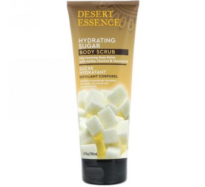 Desert Essence, Hydrating Sugar Body Scrub, 6.7 fl oz (198 ml)