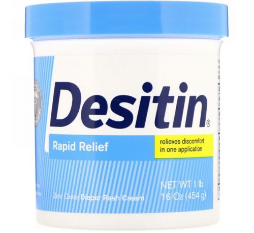 Desitin, Быстрый обезболивающий крем, 16 унций (453 г)