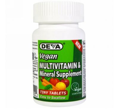 Deva, Мультивитаминная и минеральная добавка, 90 таблеток
