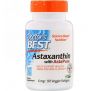 Doctor's Best, Астаксантин с AstaPure, 6 мг, 90 вегетарианских таблеток в мягкой оболочке