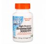 Doctor's Best, High Potency Bromelain, 3000 GDU, 500 mg, 90 Veggie Caps