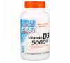 Doctor's Best, витамин D3, 125 мкг (5000 МЕ), 720 мягких таблеток
