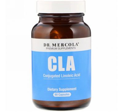 Dr. Mercola, CLA - конъюгированная линолевая кислота, 60 капсул