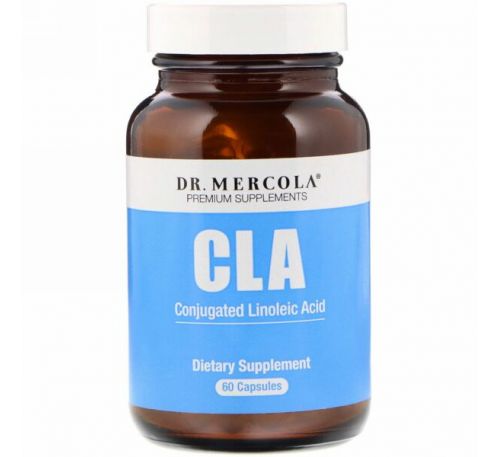 Dr. Mercola, CLA - конъюгированная линолевая кислота, 60 капсул