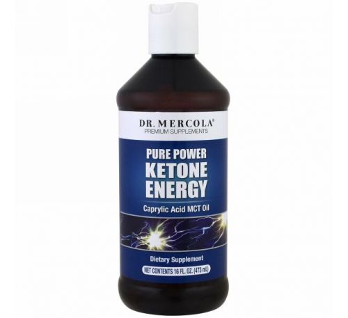 Dr. Mercola, Чистая сила кетоновой энергии, 16 унц. (473 мл)