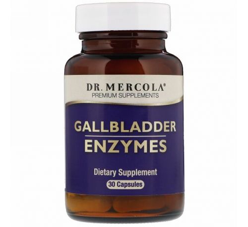 Dr. Mercola, Gallbladder Enzymes, 30 Capsules
