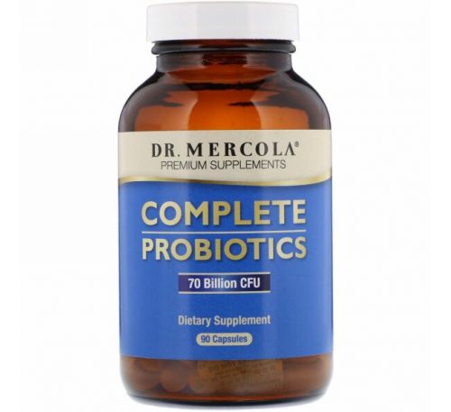 Dr. Mercola, Комплекс пробиотиков, 90 капсул