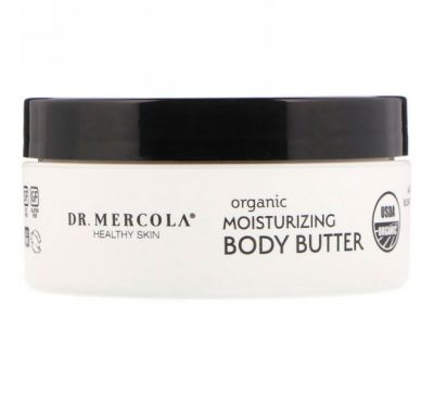 Dr. Mercola, Organic Moisturizing Body Butter, Unscented, 4 oz (113 g)