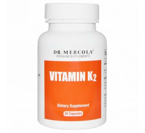 Dr. Mercola, Витамин К2 30 Капсул