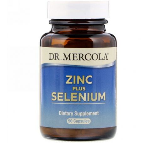 Dr. Mercola, Zinc plus Selenium, 90 Capsules