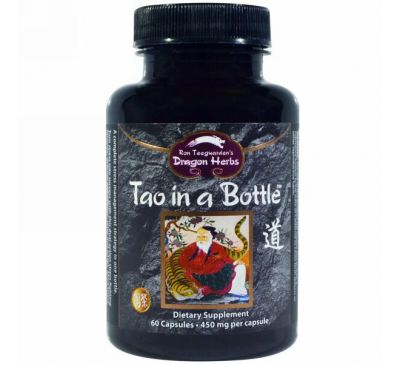 Dragon Herbs, Дао в бутылке, 450 мг, 60 капсул