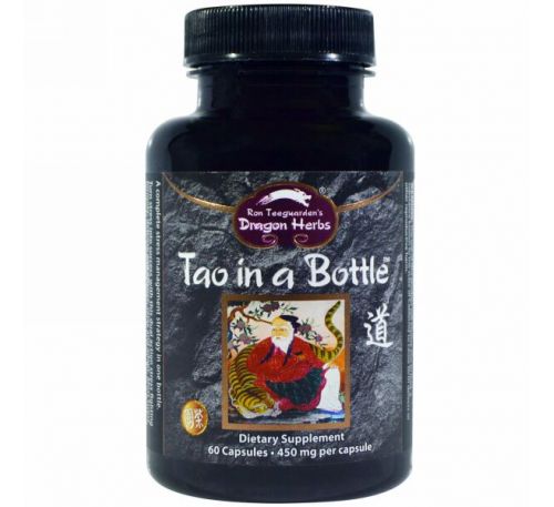 Dragon Herbs, Дао в бутылке, 450 мг, 60 капсул
