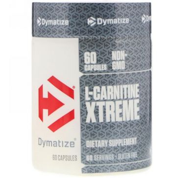 Dymatize Nutrition, L-карнитин Xtreme, 60 капсул