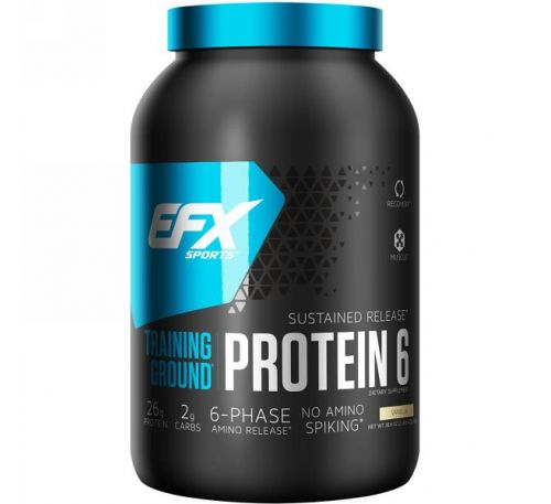 EFX Sports, Training Ground, Protein 6, 2 lbs (1089 g)