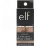 E.L.F. Cosmetics, Lock On, крем для бровей и подводка, светло-коричневый, 0,19 унц. (5,5 г)
