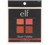 E.L.F. Cosmetics, Палетка румян, темных оттенков, 0,56 унции (16 г)