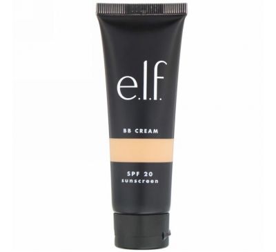 E.L.F. Cosmetics, Солнцезащитный крем BB Cream SPF 20 Sunscreen, Buff, 28,5 мл (0,96 унций)