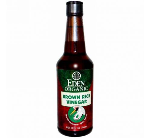 Eden Foods, Органический уксус из коричневого риса, 10 жидких унций (296 мл)