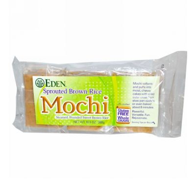 Eden Foods, Пророщенный бурый рис, Моти, 10,5 унций (300 г)