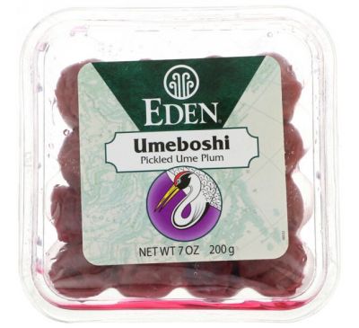 Eden Foods, Умэбоси, маринованные сливы уме, 200 г