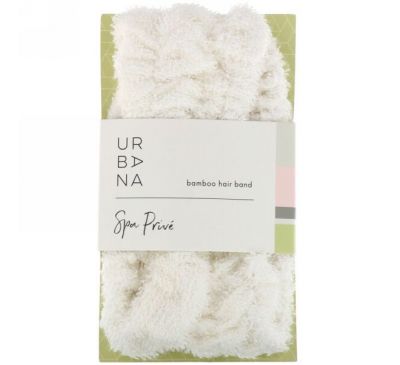 European Soaps, LLC, Urbana, Spa Prive, бамбуковая повязка для волос, 1 шт.