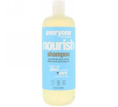 Everyone, Nourish, Shampoo, 20.3 fl oz (600 ml)