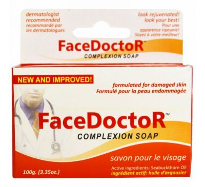Face Doctor, Мыло для лица FaceDoctor Complexion Soap, 3,35 oz (100 г)