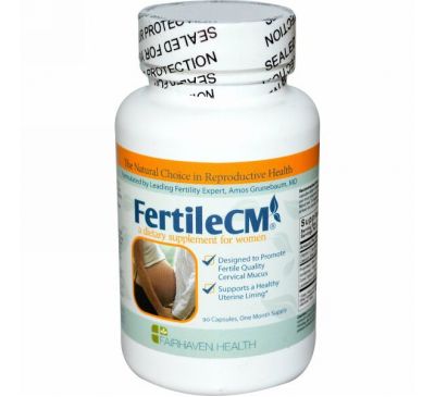 Fairhaven Health, FertileCM, 90 растительных капсул