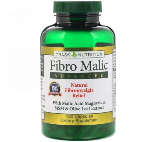 Fibro Malic, Фибро яблочная кислота, 180 капсул