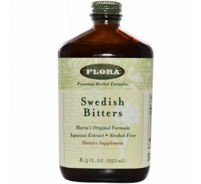 Flora, Шведские горькие настойки (Swedish Bitters), 250 мл